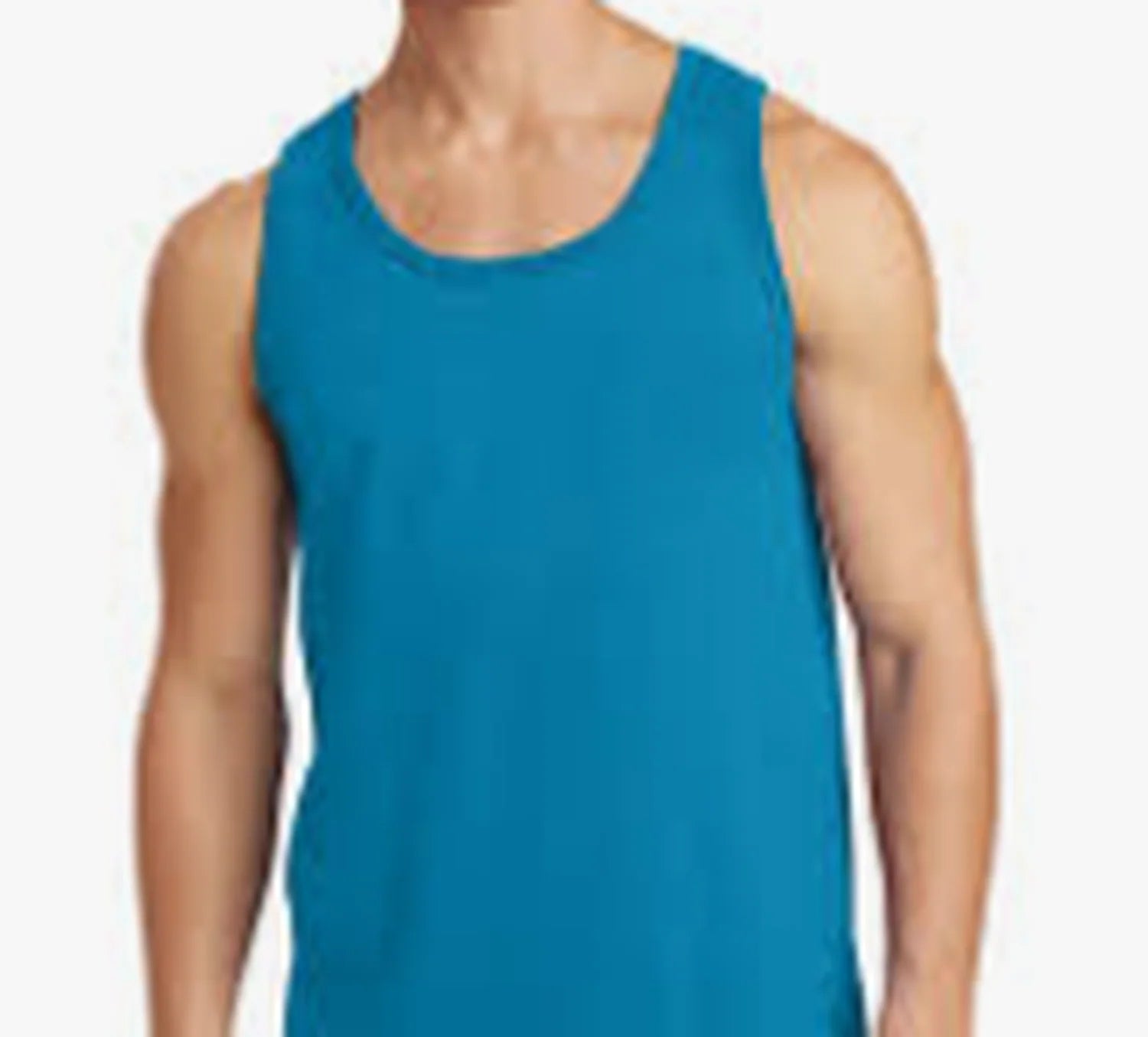 Blue tank top